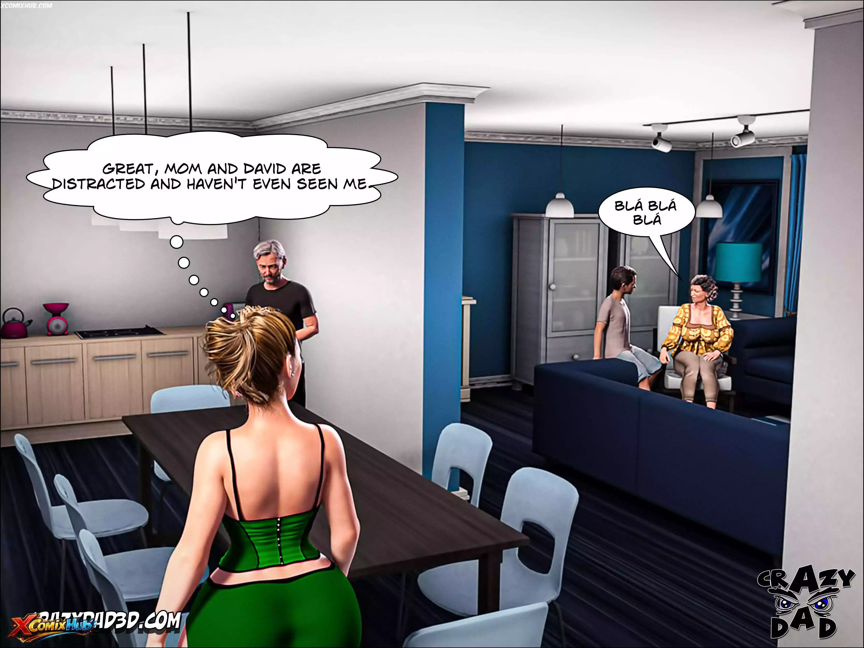 Father In Law At Home Chapter 18 Crazydad3d 049 Comic Page 49